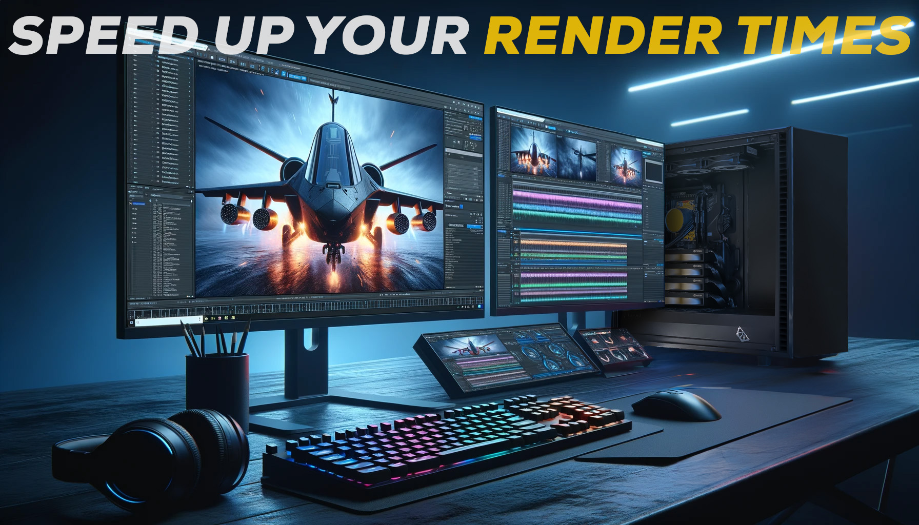 Speed up your Render Times – Ultimate PC Build Guide for VFX & CGI Workflows