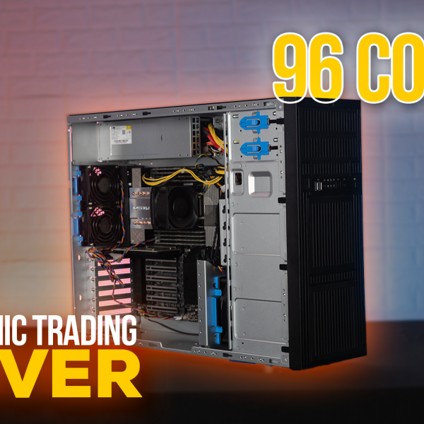 Custom Server for Algorithmic Trading (96 CORES CPU) – Quantitative or High-Frequency…