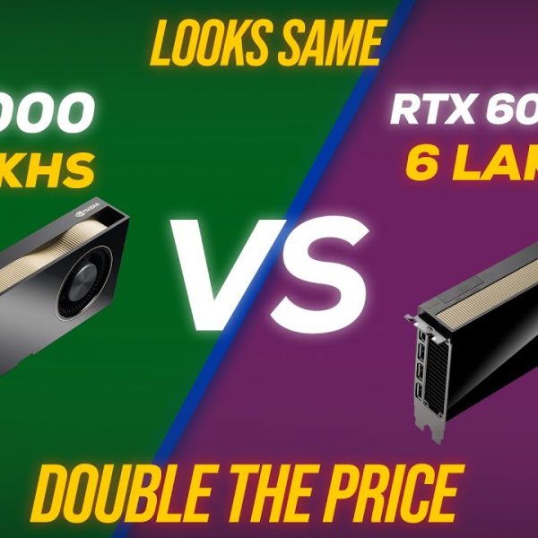 Nvidia Ampere vs Ada Lovelace Architecture Ft. RTX A6000 vs RTX 6000…