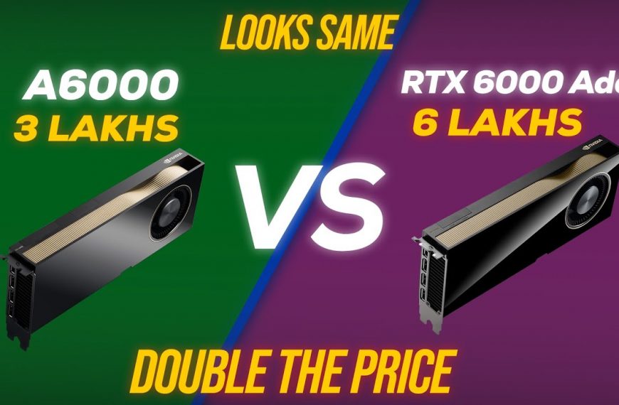 Nvidia Ampere vs Ada Lovelace Architecture Ft. RTX A6000 vs RTX 6000 Ada –  Benchmarks | TheMVP
