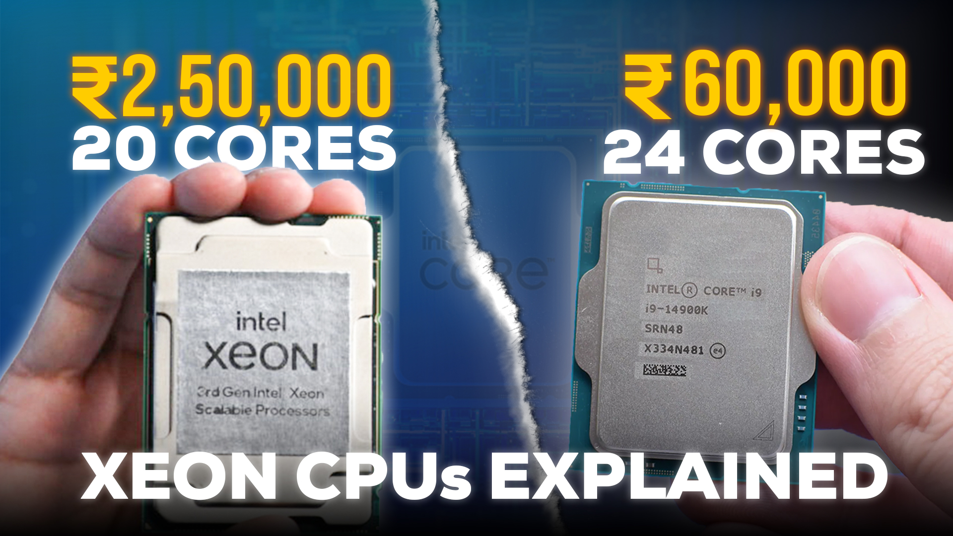 Intel Xeon vs Intel Core CPUs | Which one is better?