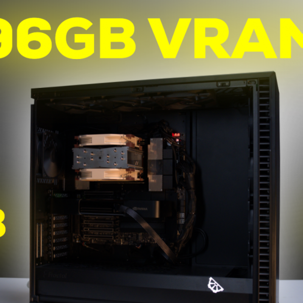 What can you do with 96 GB of VRAM? Meet the Blackwell…