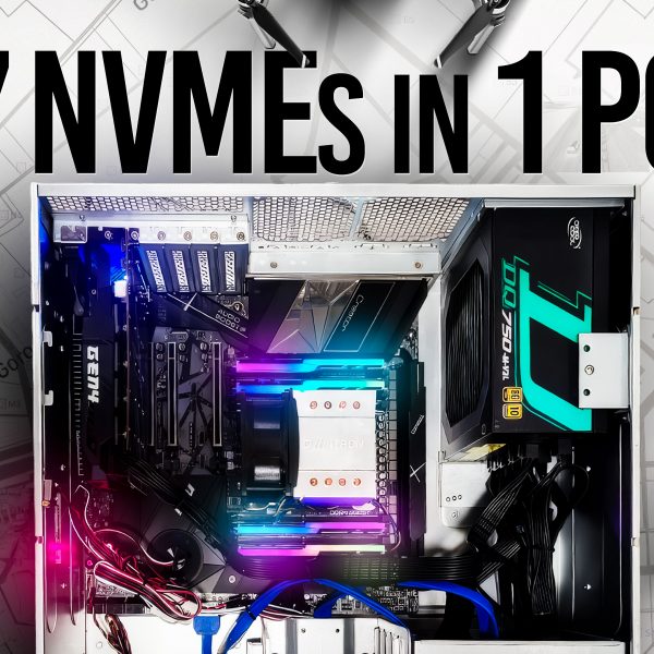 Building a 26TB High-Speed Data Workstation for Drone Surveillance