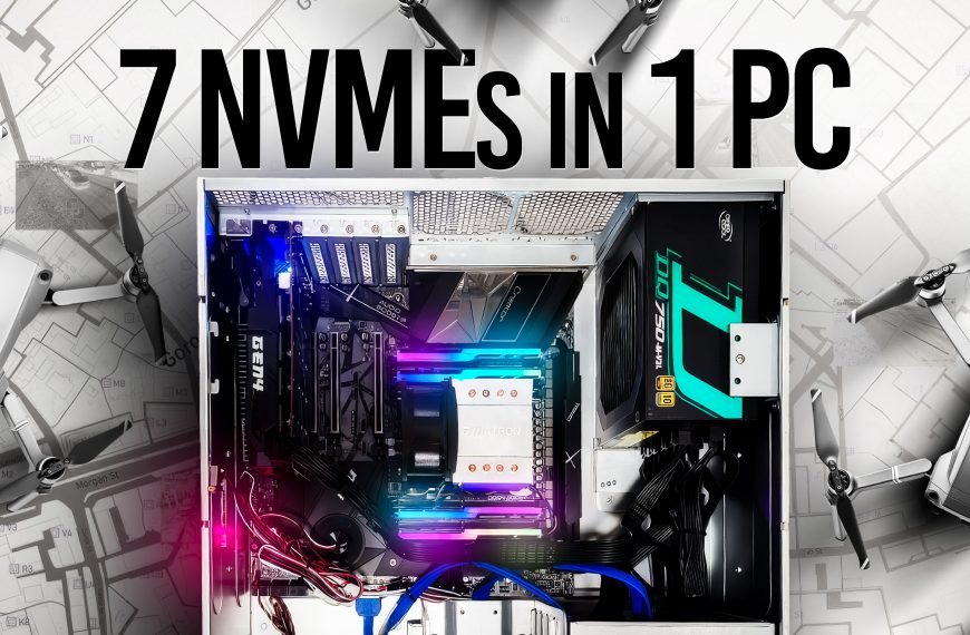 Building a 26TB High-Speed Data Workstation for Drone Surveillance