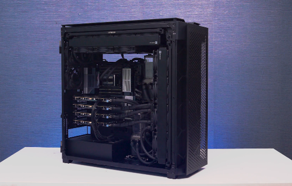 India’s first and only 4x 5090 Liquid Cooled System.